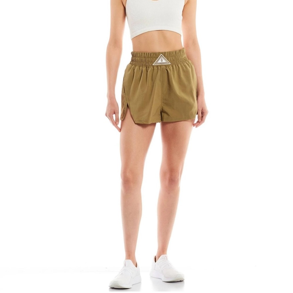 FP Movement Next Round shorts. Size Small Olive/ Sage Green